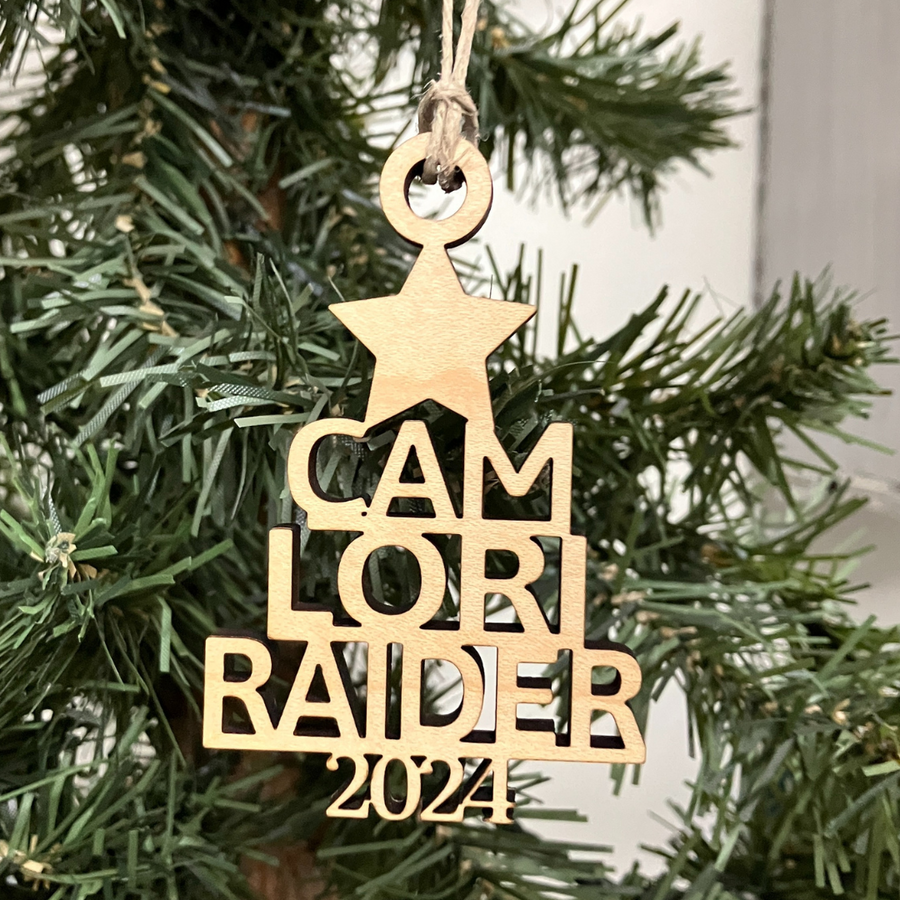 Custom Name Ornament - small