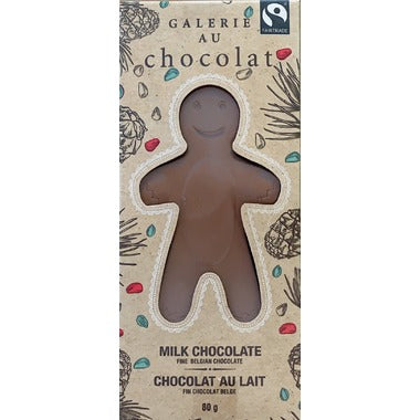 Gingerbread Shape Chocolate Bar