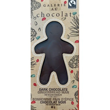 Gingerbread Shape Chocolate Bar