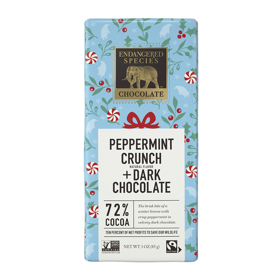 Dark Chocolate with Peppermint Crunch