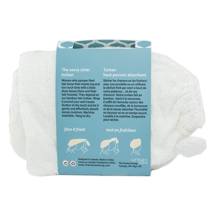 Bamboo Quick-Dry Hair Wrap